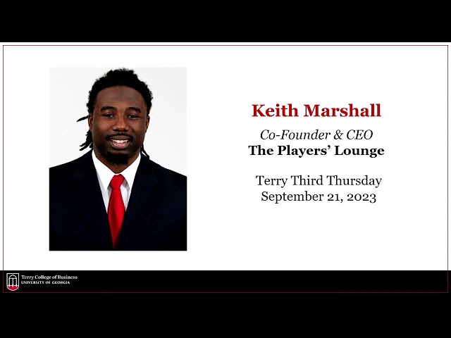 Keith Marshall, Co-Founder & CEO, The Players' Lounge