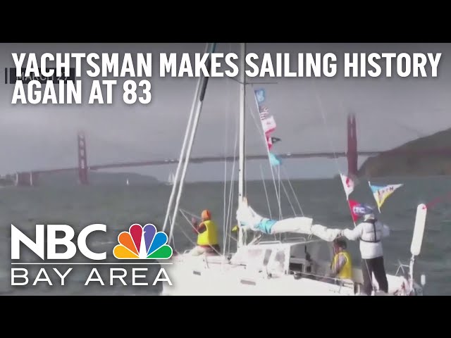 83-Year-Old Yachtsman Becomes Oldest Person to Sail Across Pacific Ocean Alone