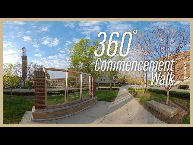 Purdue University 360 Commencement Walk