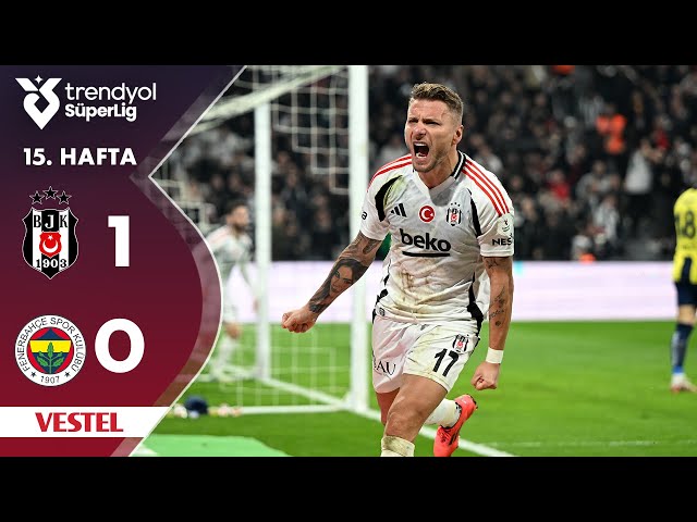 Vestel | Beşiktaş (1-0) Fenerbahçe - Highlights/Özet | Trendyol Süper Lig - 2024/25