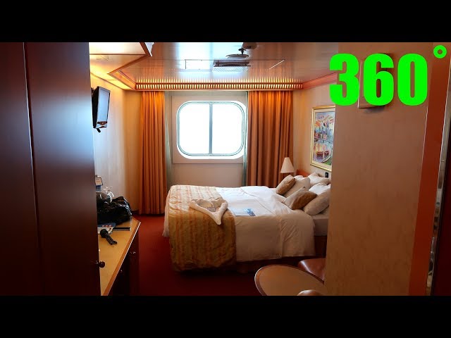 Carnival Splendor 360˚ Deck 1 Stateroom Walk Around