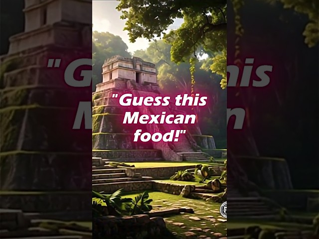 Can you guess this delicious Mexican food?  #shorts #quiz