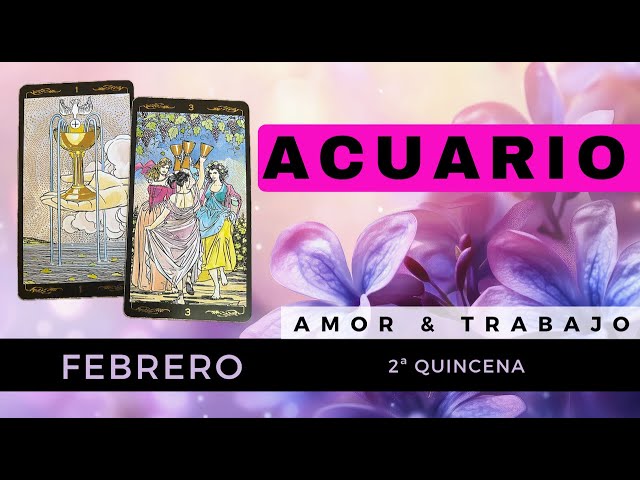 💗ACUARIO♒️El universo conspira en el AMOR!😳❤️¿Qué camino tomarás? Veo opciones HORSCOPO ACUARIO AMOR