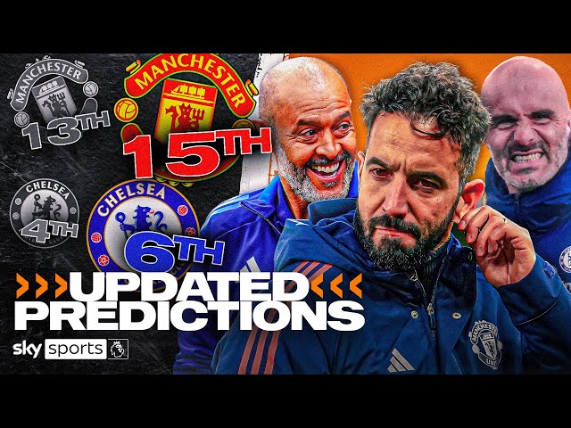 PREDICTING THE FINAL PREMIER LEAGUE TABLE!