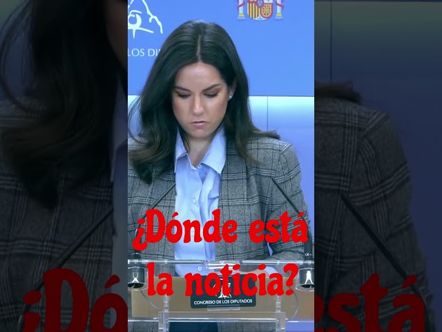 "¿Dónde está la noticia?" #shorts #unciudadanolibre #españa #opina #política #comenta #pepamillán