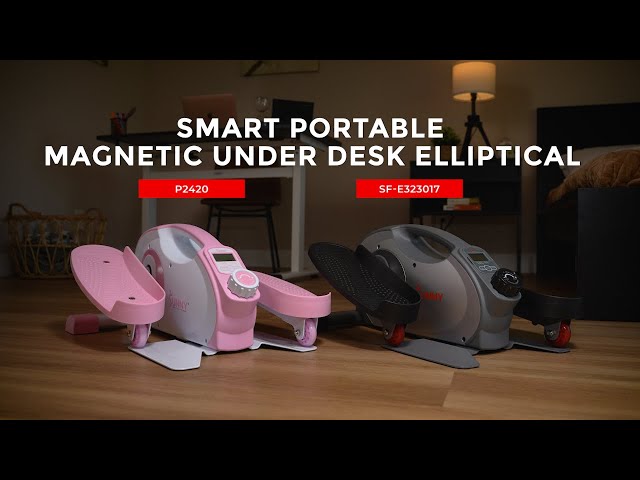 Smart Portable Magnetic Under Desk Elliptical: SF-E323017 & P2420