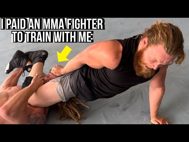 I PAID AN MMA FIGHTER TO TRAIN WITH ME! | AJZ | Pro Wrestling Documentary: PART 10