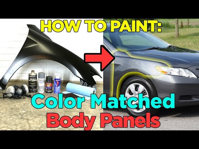 How to Paint a Vehicle Fender with Spray Paint - Cheap & Easy!