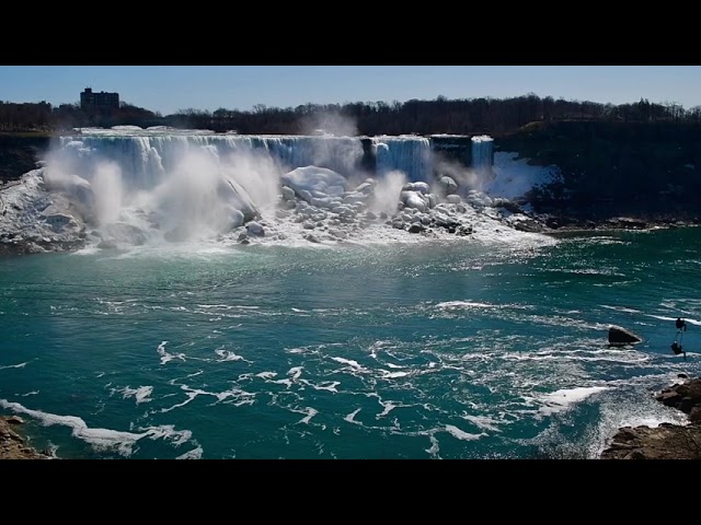 8 - Nature's Symphony: Immerse Yourself in the Ambient Beauty of a Scenic Waterfall.