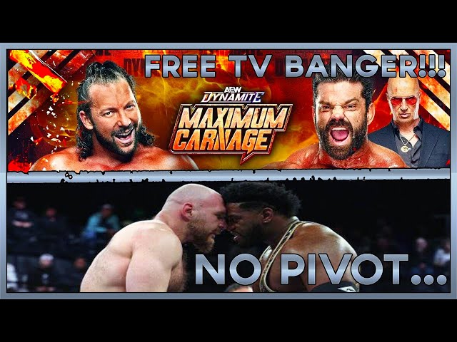 TTR Talks AEW Dynamite 1-16-25: No Pivot. Kenny Omega's First AEW Match!! Toni Storm/Mariah May 2???