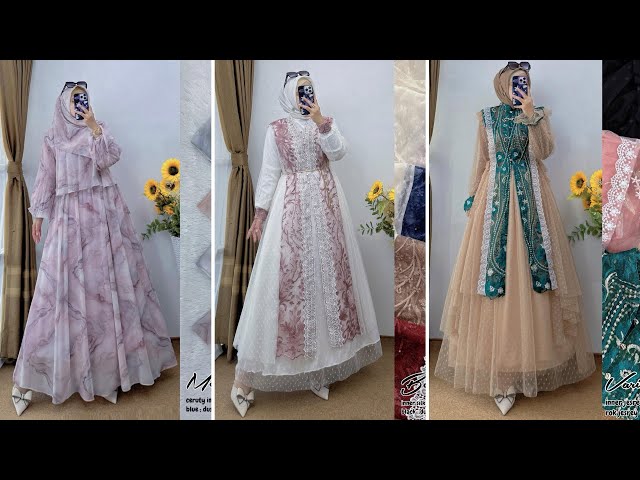 30+ MODEL GAMIS TERBARU UNTUK LEBARAN 2025 / Part 10