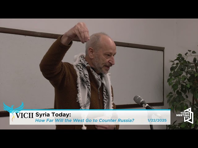 VICII: Syria Today - How Far Will the West Go to Counter Russia?