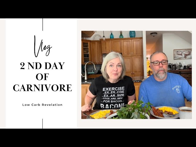 Carnivore Day 2 / Snowy Day / Bacon Ranch Burgers