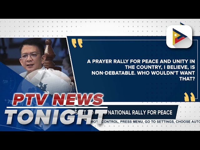 Lawmakers react to INC’s National Rally for Peace