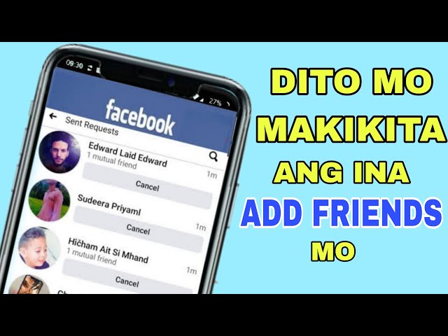 PAANO MO MAKIKITA ANG MGA INA ADD FRIEND MO SA FACEBOOK 2025