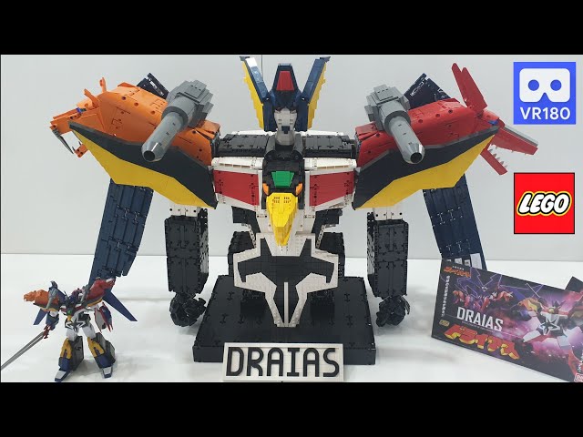 3D VR LEGO Bandai Draias Robot  DRAIAS