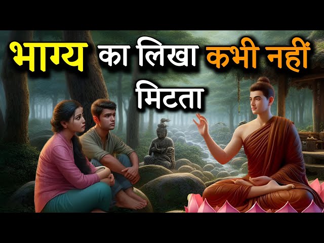 भाग्य का खेल भाग्य का लिखा कभी नही मिटता | Buddhist Story On karma or fate bigger | Gautam Buddha