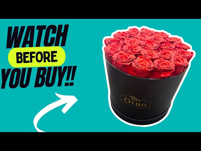 Review of 21pc Preserved Roses in Gift Box