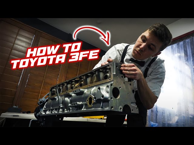 HOW TO REBUILD a Toyota 3FE 80 Series Engine Step by Step!