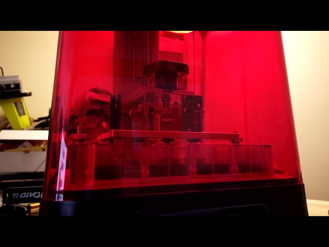 Phrozen Sonic Mini 3d test print Timelapse 2