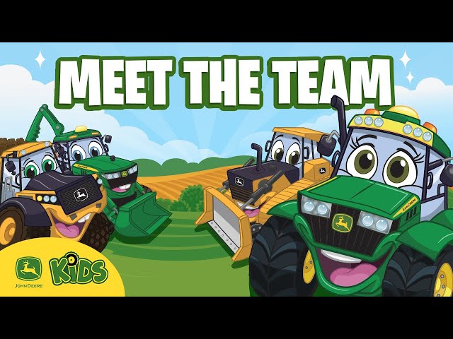 Meet the Team On The Farm!   🚜- | John Deere Kids