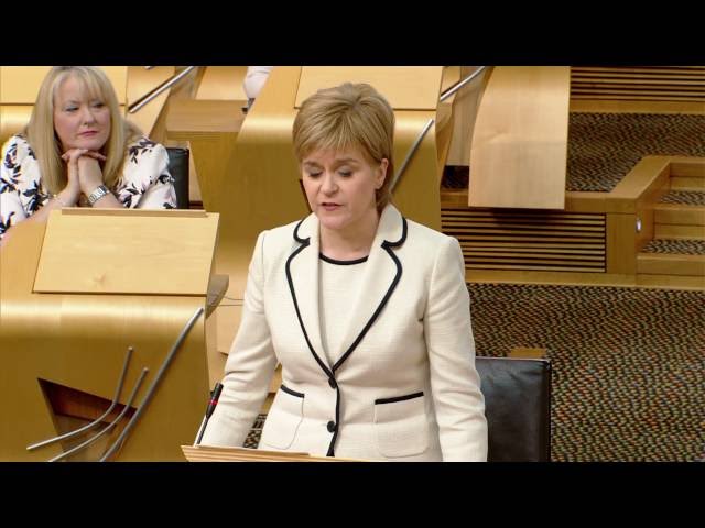 First Minister Statement: EU Referendum - 28 June 2016