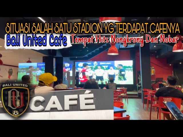 CAFENYA TEMBUS KE LAPANGAN STADIUM BALI UNITED !!! || BALI UNITED CAFE