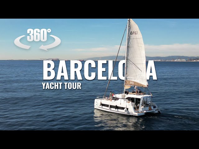 SAILING to Relaxation on a Catamaran in Barcelona