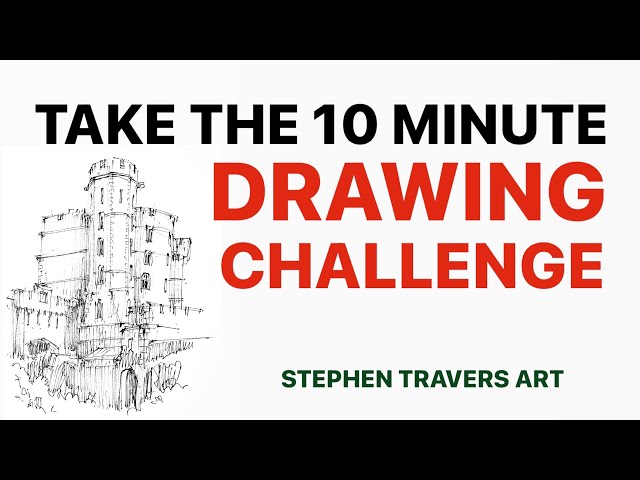 Take the 10 Minute Drawing Challenge - Reference Photo Provided