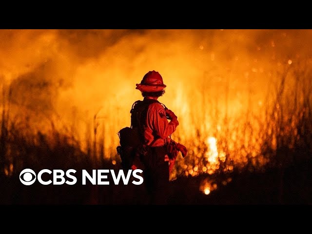 Dangerous winds threaten Southern California as crews battle fires