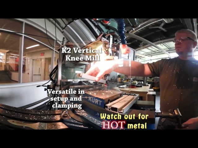 PSU Berks Machine Shop Tour: K2 Vertical Knee Mill (360 Video)