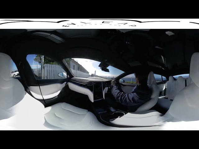 360 Test Drive Tesla S in Byron Bay