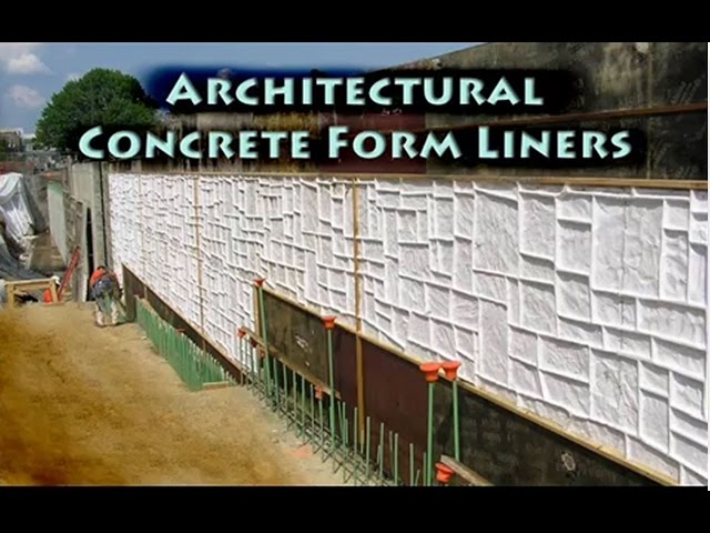 Greenstreak Architectural Concrete Form Liner Slideshow wmv