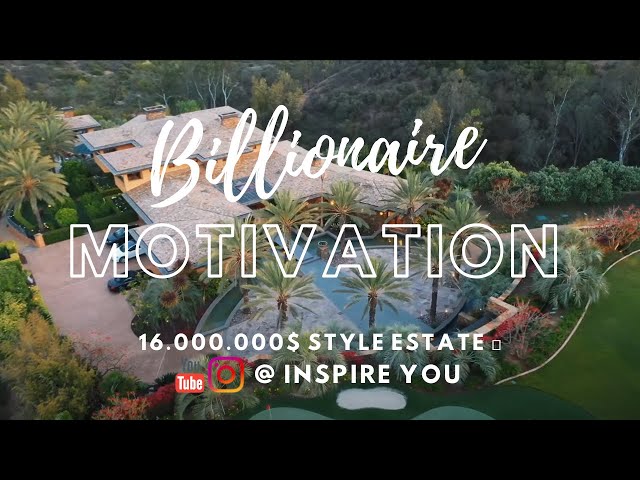 Billionaire Motivation 🤑 16.000.000$ Style Estate San Diego