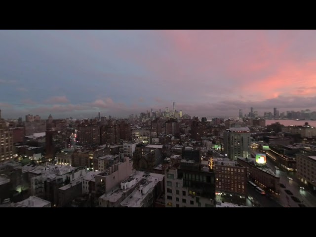 Sunset in Downtown Manhattan (VR180)