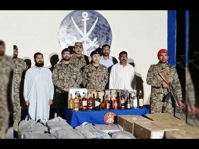 3805 bottles of foreign wine recovered from the beach I pak exclusive tv