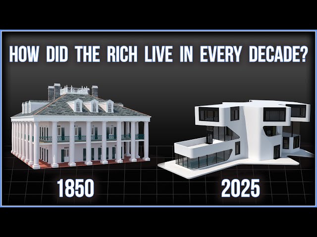 How Did the Richest Americans Live in Every Decade?