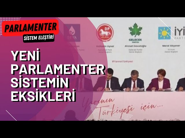 Güçlendirilmiş Parlamenter Sistem Eleştiri