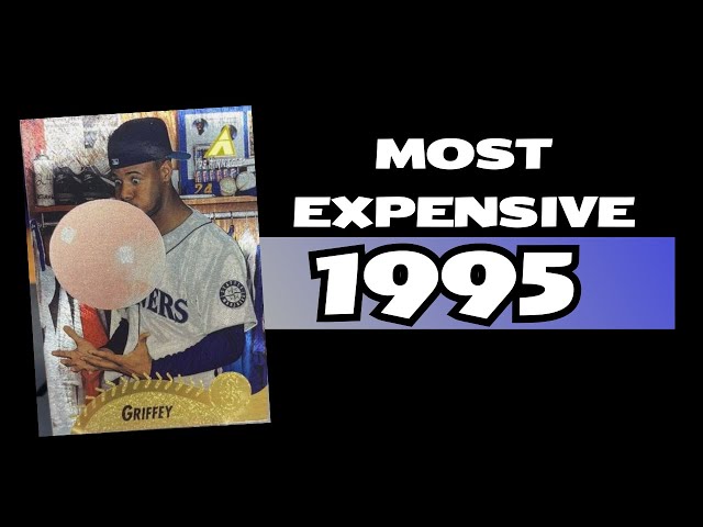 Top 10 sales of 1995 BASEBALL CARDS! Michael Jordan GOLD signature!!