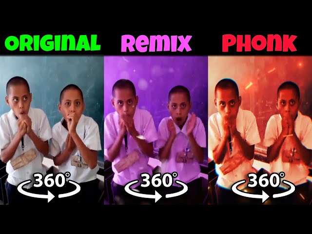 360° VR Beatbox Boys Original vs Phonk vs Remix