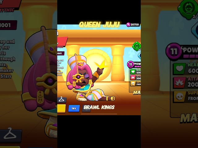 All about QUEEN JUJU #brawlstars #shorts #brawl