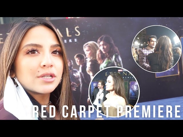 Marvel Eternals Premiere: Red Carpet Day In a Life:  l Erin Lim