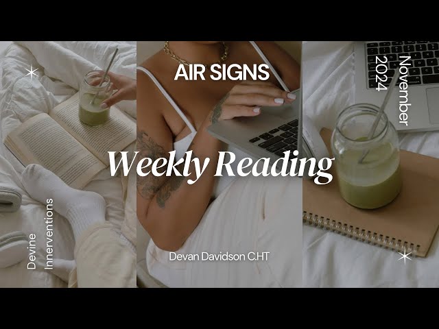 AIR Signs #gemini #libra #Aquarius Weekly Timeless Reading - Wizard of Awareness