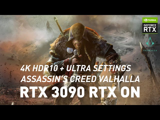 Assassin’s Creed Valhalla | 4K HDR10+ 60FPS | RTX3090 | Ultra Settings Gameplay