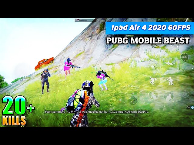 New Apple iPad Air 4 Pubg Mobile Gaming Test | Best 60FPS Tablet - Top Sensitivity Settings