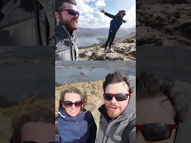 GALE FORCE WINDS ON CATBELLS! Review My View #4k #walkthrough #vlog #hike #DJIpocket3