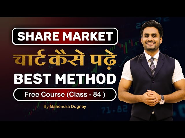 SHARE MARKET चार्ट कैसे पढ़े BEST METHOD || share market free course class 84 by Mahendra Dogney