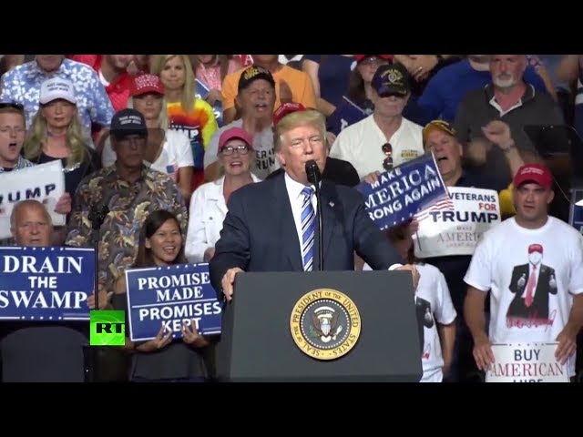 Live: President Trump hosts 'MAGA' Rally in Charleston, WV to support Republican Patrick Morrisey