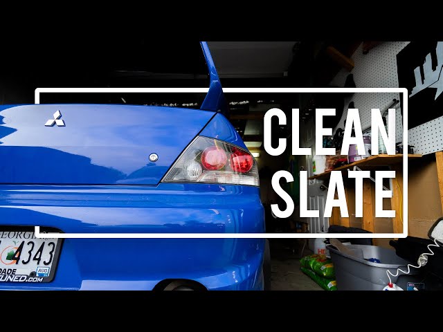 CLEAN SLATE // FUTURE PLANS FOR THE EVO 8!