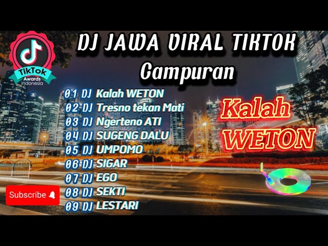 DJ JAWA VIRAL TIKTOK 2024 CAMPURAN | DJ KALAH WETON X TRESNO TEKAN MATI - SOUNDRENALINE HOREG